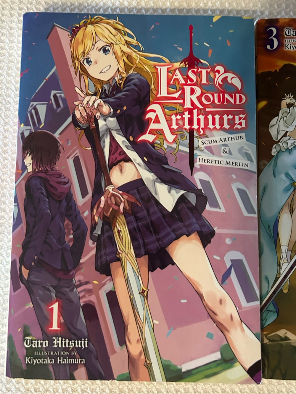 Last Round Arthurs Manga Lot Vol 1, 3 & 5 Yen Press English Softcover - Picture 2 of 9